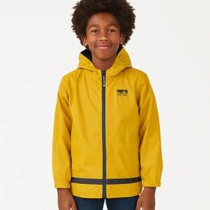 Charles River Youth Yellow New Englander Rain Jacket